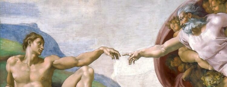 painting, the creation of adam, michelangelo, fresco painting, art, artwork, michelangelo, michelangelo, michelangelo, michelangelo, michelangelo