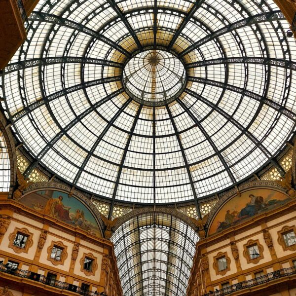 Galleria Vittorio Emanuele II building, sightseeing, passage, shopping arcade, architecture, milan